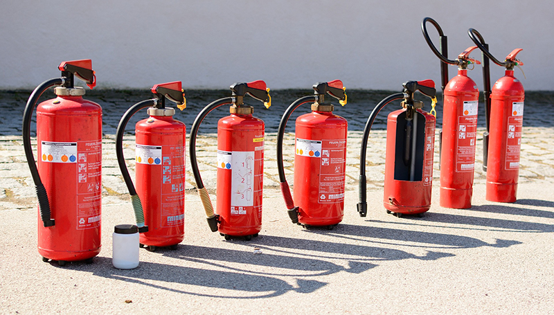 Feuerlöscher Größen